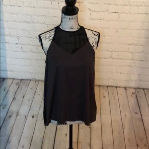 Cute sleeveless flowy top